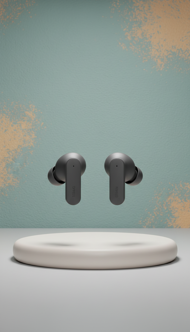 Wireless Earbuds with Adaptive Noise Canceling