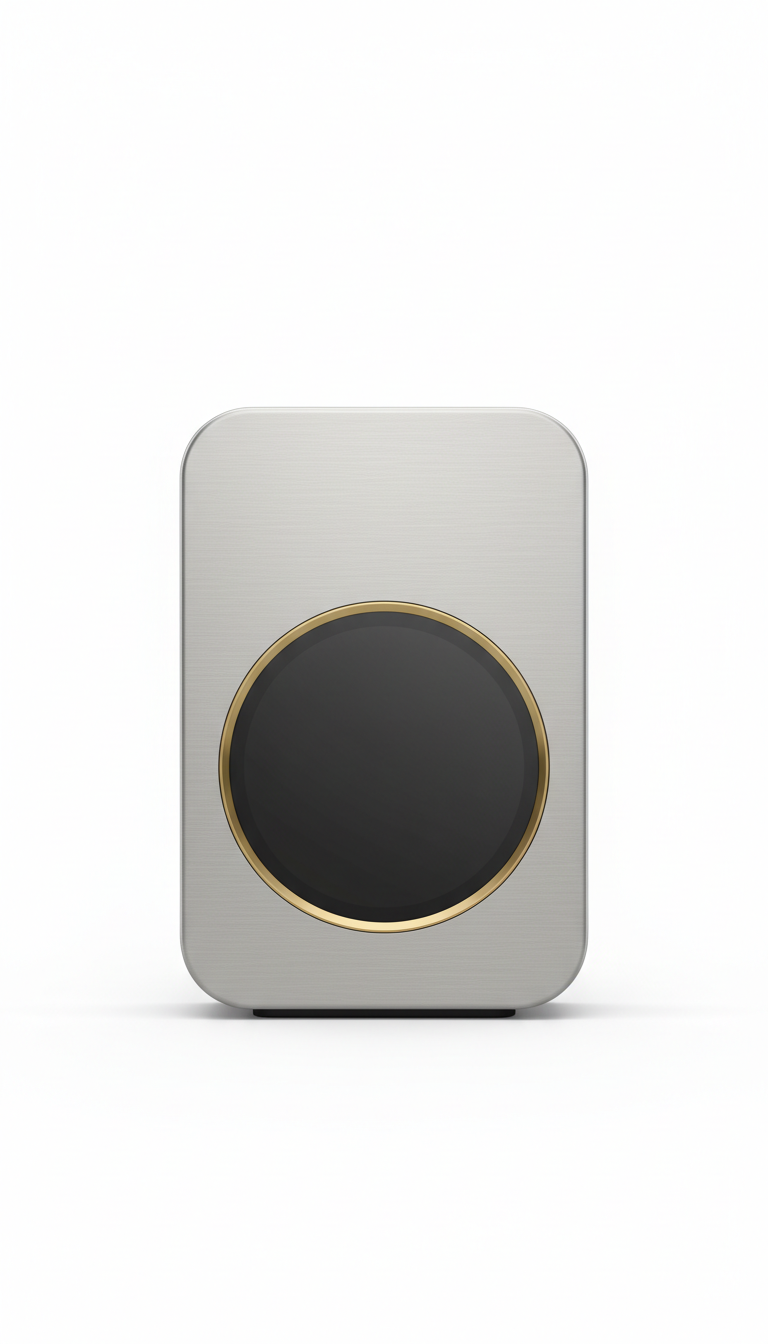 Brushed Metal Smart Home Hub